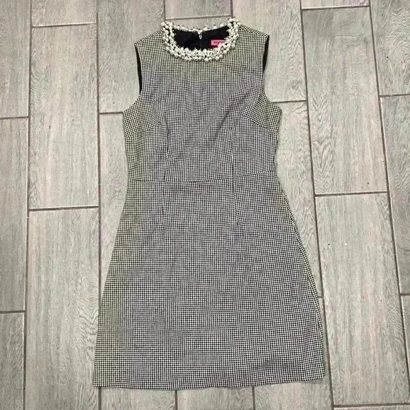 Betsey Johnson Pearl Collar Dress Size 8​ - Picture 2 of 5